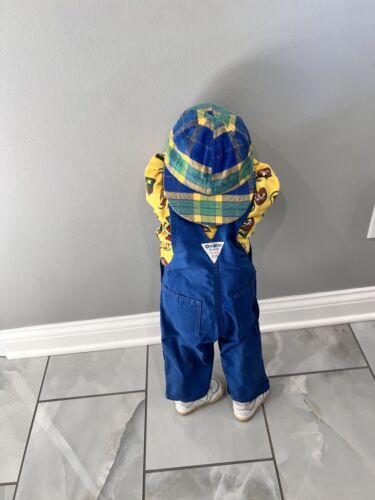 Time Out Hide N Seek Doll In Vintage Osh Kosh B’Gosh Overalls 27” Nike Shoes