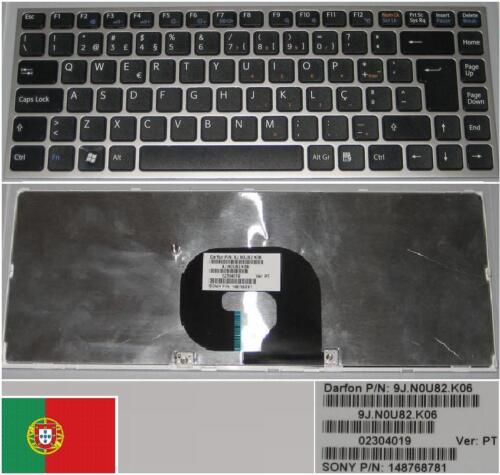 Keyboard Qwerty PO Portuguese SONY VAIO VPC-Y 02304019 9J.N0U82.K06 148768781