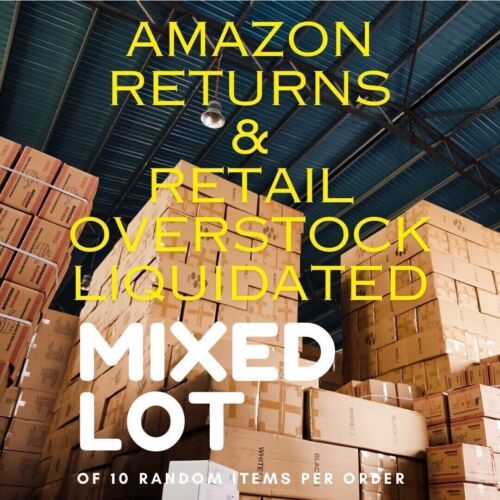 Amazon Liquidation Wholesale Overstock Returns Merchandise 13-15 Mixed Bundle