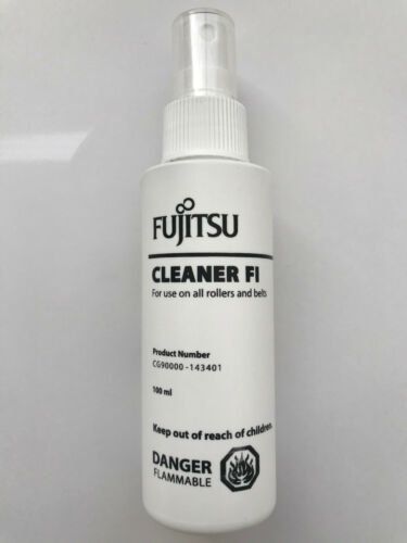 Fujitsu Scanner Cleaner F1 All Glass Rollers & Belts Cleaning 100 ml Canada Made