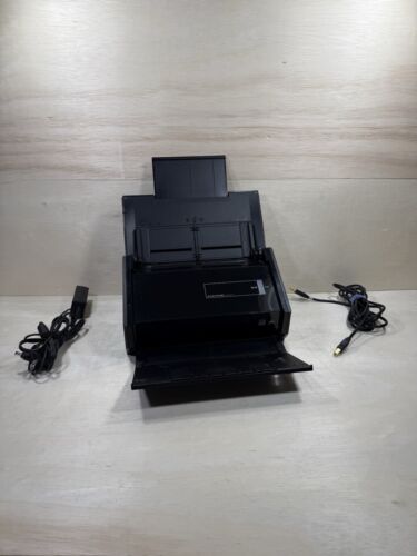 Fujitsu Scansnap IX500 Wireless Wifi Document Scanner w/ AC Adapter USB-B Cable