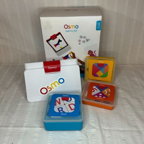 Osmo Genius Starter Kit for Fire Tablet, 5 Educational Learning Games, Age 6-10+