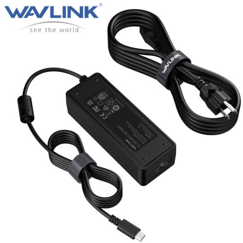 Wavlink Laptop Charger 100W 112W USB-C GaN Fast Charger for MacBook Windows