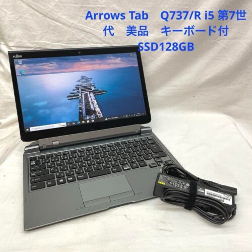 Fujitsu ARROWS Tab Q737/R Core i5 7300U 2.6GHz RAM 4GB SSD 128GB Used From Japan