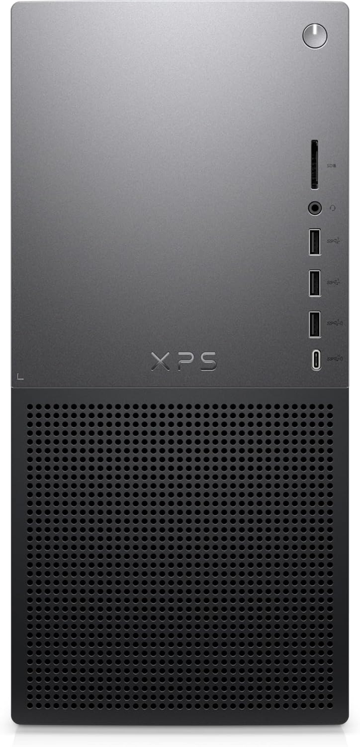 Dell 2024 XPS Tower 8960 Business Desktop 16-Core 13th Gen Intel Core i7-13700 NVIDIA GeForce RTX 4060 8GB GDDR6 64GB DDR5 2TB NVMe SSD 1TB HDD WiFi 6E BT RJ-45 USB-C HDMI 3xDP Windows 10 Pro