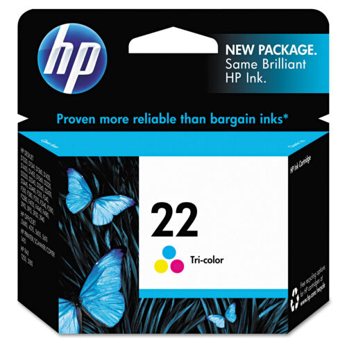 HP Inc. HP 22 (C9352AN) Tri-color Original Ink Cartridge