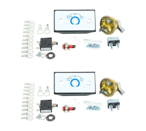 (2 Pack) Tarp Motor Rotary Switch Kit | Replaces Buyers Part # 5540710