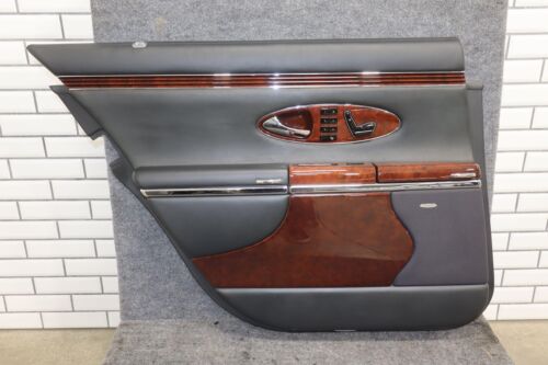 2007 Maybach 57 W240 Left Driver Rear Door Trim Panel W/Woodgrain & Switch