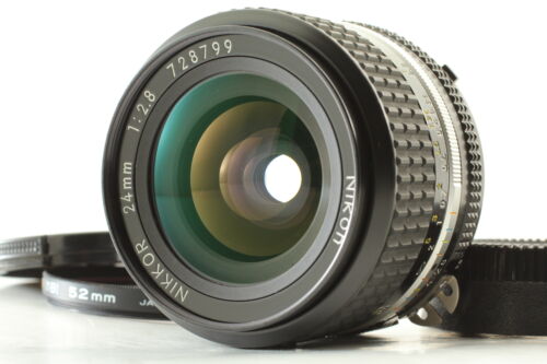 Nikon Nikkor Ais Ai-s 24mm f/2.8 Wide Angle Camera Lens [Near MINT] From JAPAN