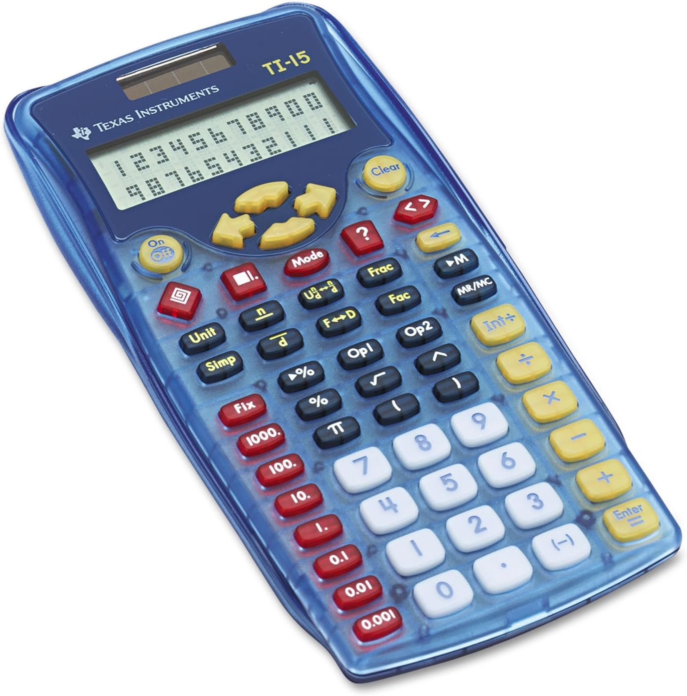 Texas Instruments TI15 TI-15 Explorer Elementary Calculator