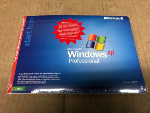 Microsoft Windows XP Professional SP2 Version 2002 X08-48124 with Product Key