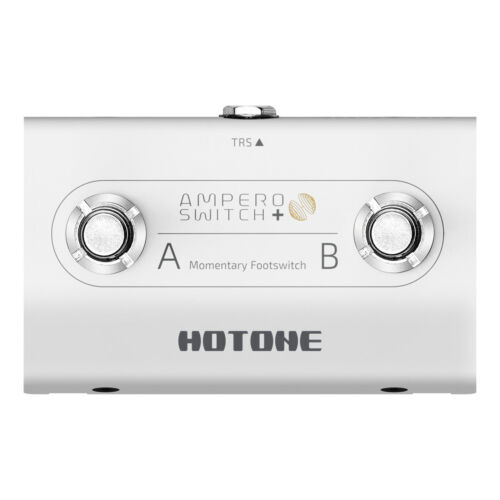 Hotone Ampero Switch+ 2-Way Dual Footswitch Controller Foot Pedal Switcher