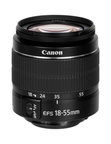 (Open Box) Canon EF-S 18-55mm F/3.5-5.6 III Zoom Camera Lens