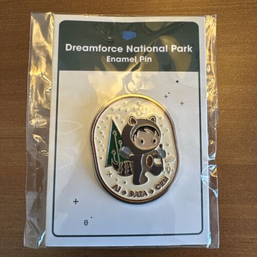 Salesforce Dreamforce National Park AI Astro Pin Exclusive Item New