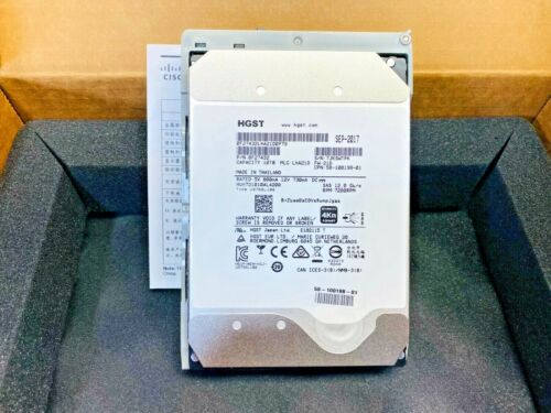 UCSC-C3X60-10TB Cisco 10TB 7.2K 12Gbps 4Kn SAS 3.5” HDD w/tray 58-100198-01