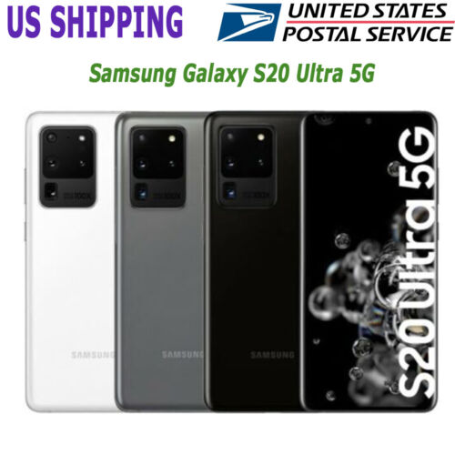 NEW SEALED Samsung Galaxy S20 Ultra 5G G988U 128GB Fully Unlocked ALL CARRIER US