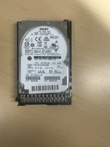 1.8TB 10K SAS 2.5″ 12G Server Hard Drive Fits HP DL360 DL380 Gen8 G8 Gen9 G10