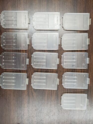 Texas Instruments TI-84 Plus Battery Cover Back Replacement Part CLEAR Lot of 13