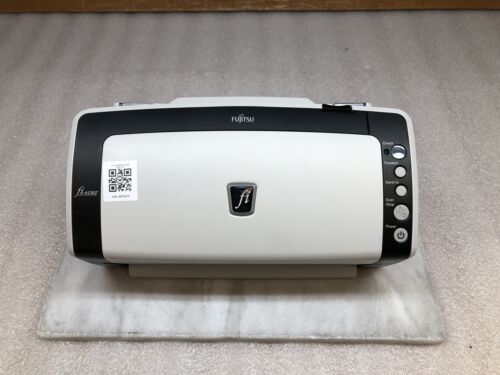 Fujitsu fi-6130Z Duplex Document Scanner Missing Top Tray & No Power Adapter