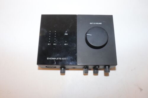 Native Instruments Komplete Audio 1 USB Audio Interface Power Tested