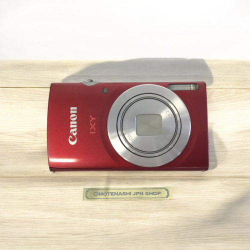 Canon PowerShot IXY 200 ELPH 185 digital Camera 180 20MP Red Battery N-MINT