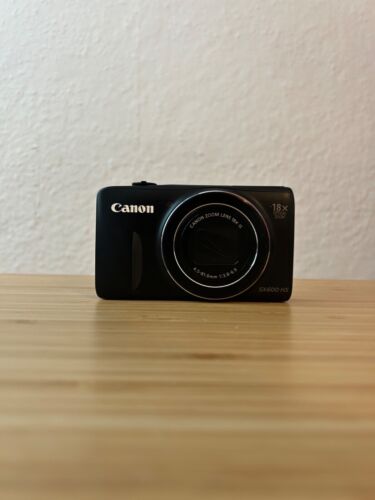 Canon PowerShot SX600 HS 16.0MP Digital Point and Shoot Camera – Black