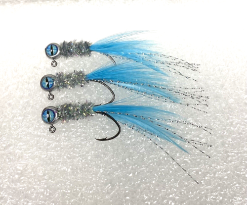 Hand tied crappie jigs 1/16 ounce