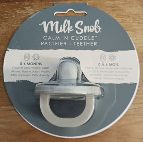 For a Baby 0-6 Months Pacifier Teether Milk Snob Calm ‘N Cuddle New in Packaging