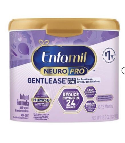 3 Tubs of Enfamil NeuroPro Gentlease (19.5 Oz) each.  Exp 2-2025