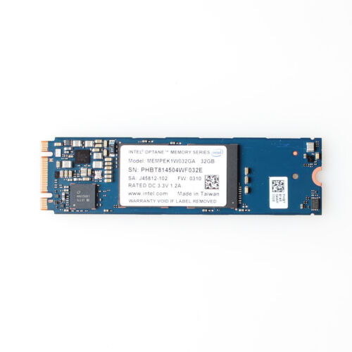 Intel Optane Memory 64 GB / 32 GB / 16 GB SSD M.2 2280 PCIe 3.0 3D Xpoint NVMe