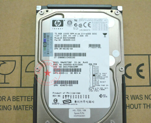 NEW HP 872479-B21 872737-001 1.2TB 10K 12G 2.5 SAS SC DS HDD INCLUDES HDD TRAY