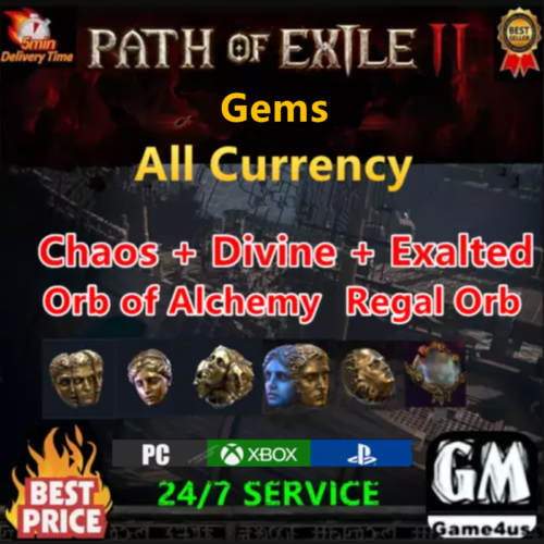 Path of Exile 2Exalted Orb Chaos orb Divine orb All CurrencyPOE 2 Softcore