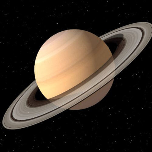 Saturn – 8×8 – Space – 3D Lenticular Postcard Greeting Card