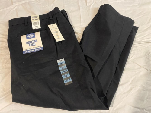 Dockers NEW Men’s Khaki Stretch Pants 42W x 30L MSRP $62