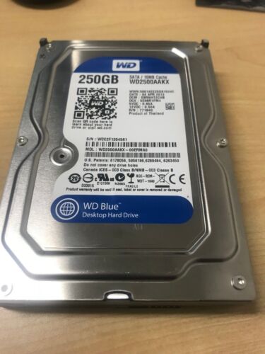 Western Digital WD2500AAKX 250GB 720RPM SATA 6Gb/s 3.5in Desktop Hard Drive Blue