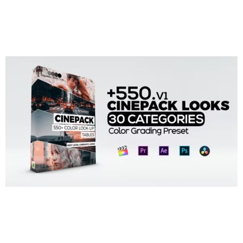 Cinepack Luts Color Corection Presets Pack