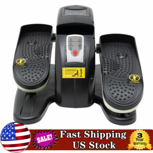 Under Desk Elliptical Machine Electric Seated Leg Foot Pedal Exerciser w/ Remote