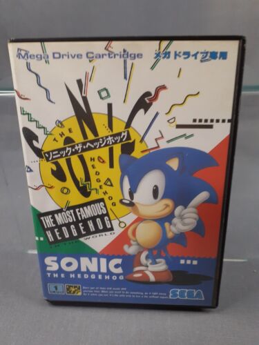 SEGA MEGADRIVE MEGA DRIVE MD Sonic the Hedgehog 1 NTSC-J Japanese version (C1)