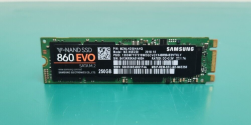 Samsung 860 EVO 250GB M.2 SSD V-NAND 95%+ Health Internal Solid State Drive