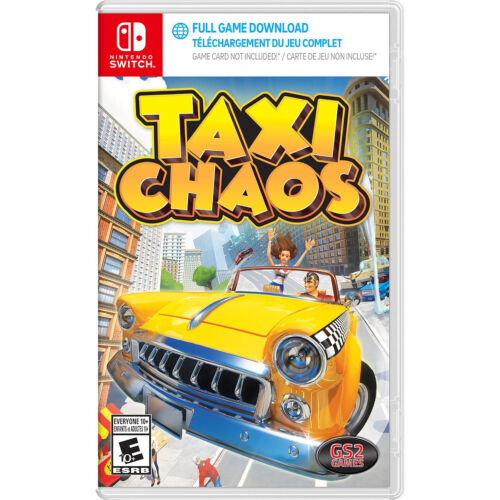 Taxi Chaos – Digital Edition: No Game Card Included [Nintendo Switch]