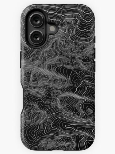 New Good Design TETON TOPOGRAPHY iPhone Samsung Tough Case