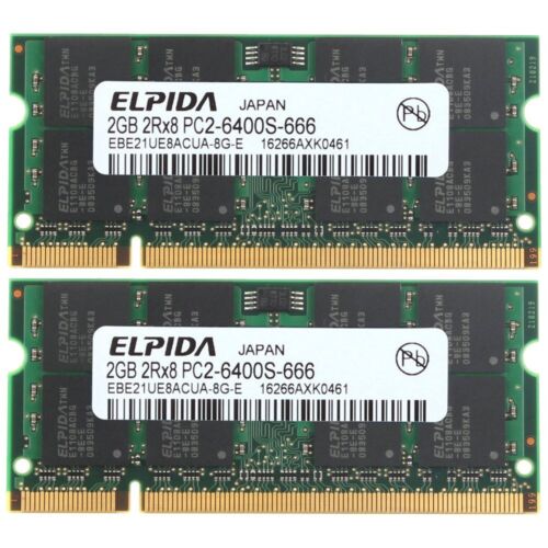 4GB Kit (2x 2GB) Sony Vaio PCG 5J2L/PCG 5K1L/PCG 5K2L/PCG 5L1L/PCG 5L2L Memory