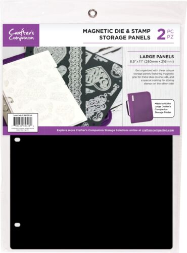 Crafter’s Companion 8.5″X11″ Magnetic Storage Panels 2/Pkg-Large