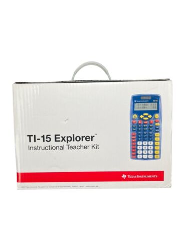 Texas Instruments TI15TK Explorer Elementary Calculator Teacher’s Kit