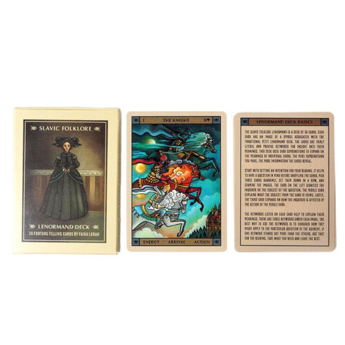 Slavic Folklore Lenormand Fairy Tale Oracle Cards Tarot Oracle Card Playing Card