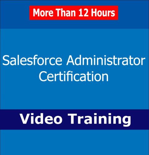 Salesforce Administrator Certification Exam Video Training Course Tutorial CBT