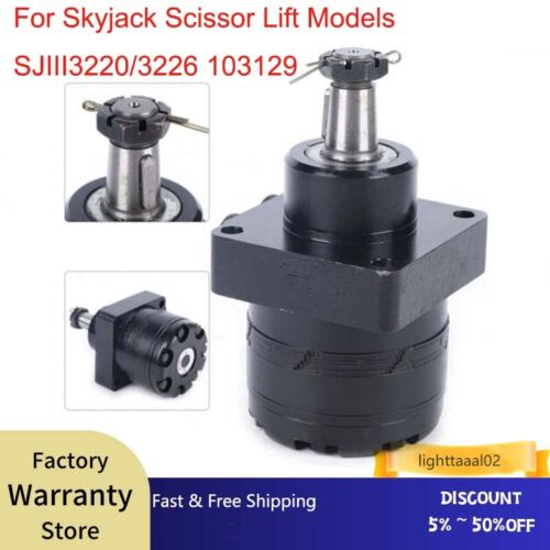 For Skyjack Scissor Lift Models SJIII3220/3226 103129 Hydraulic Drive Motor NEW