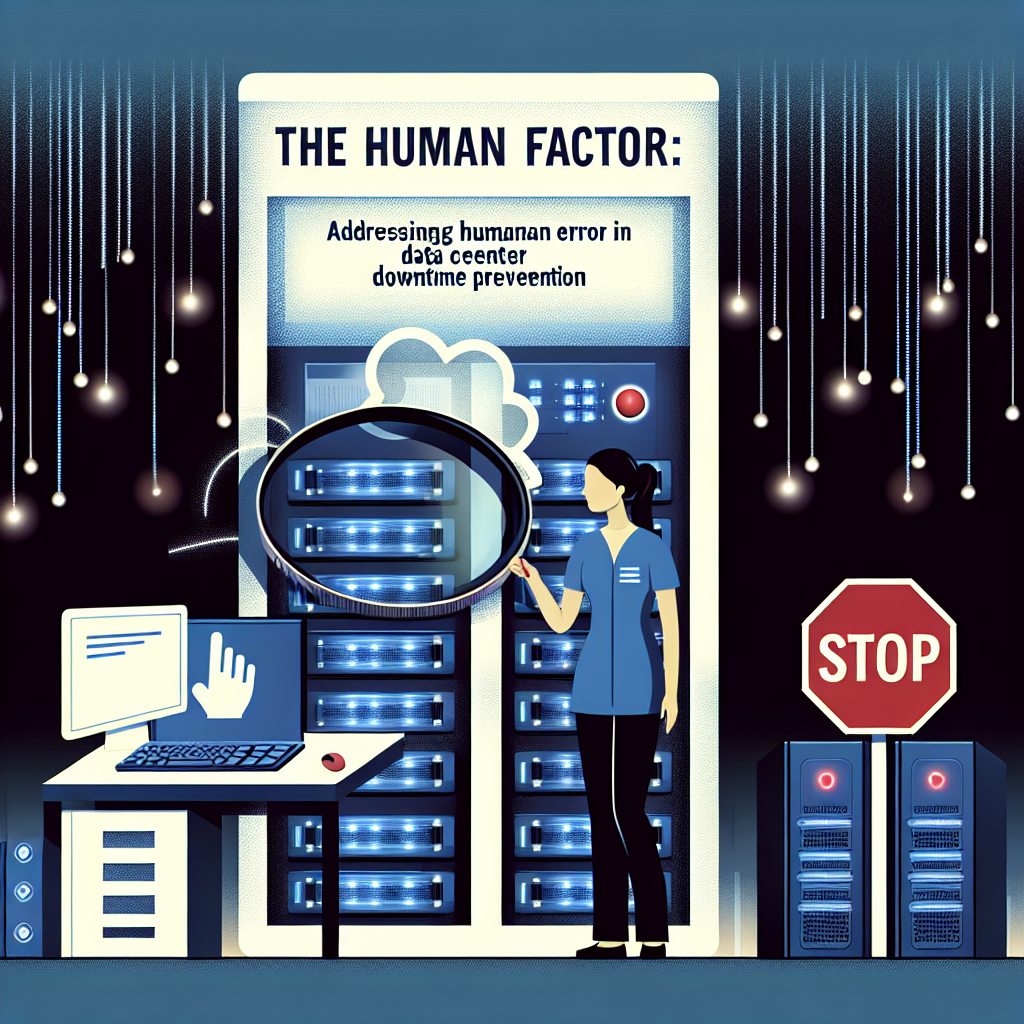 The Human Factor: Addressing Human Error in Data Center Downtime Prevention