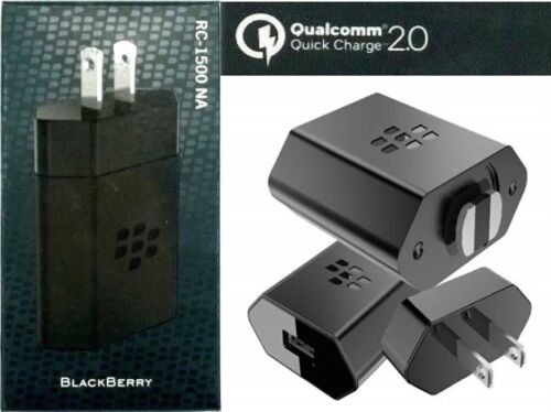 BlackBerry RC-1500 NA Qualcomm Quick Charge 2.0 Rapid Travel Charger