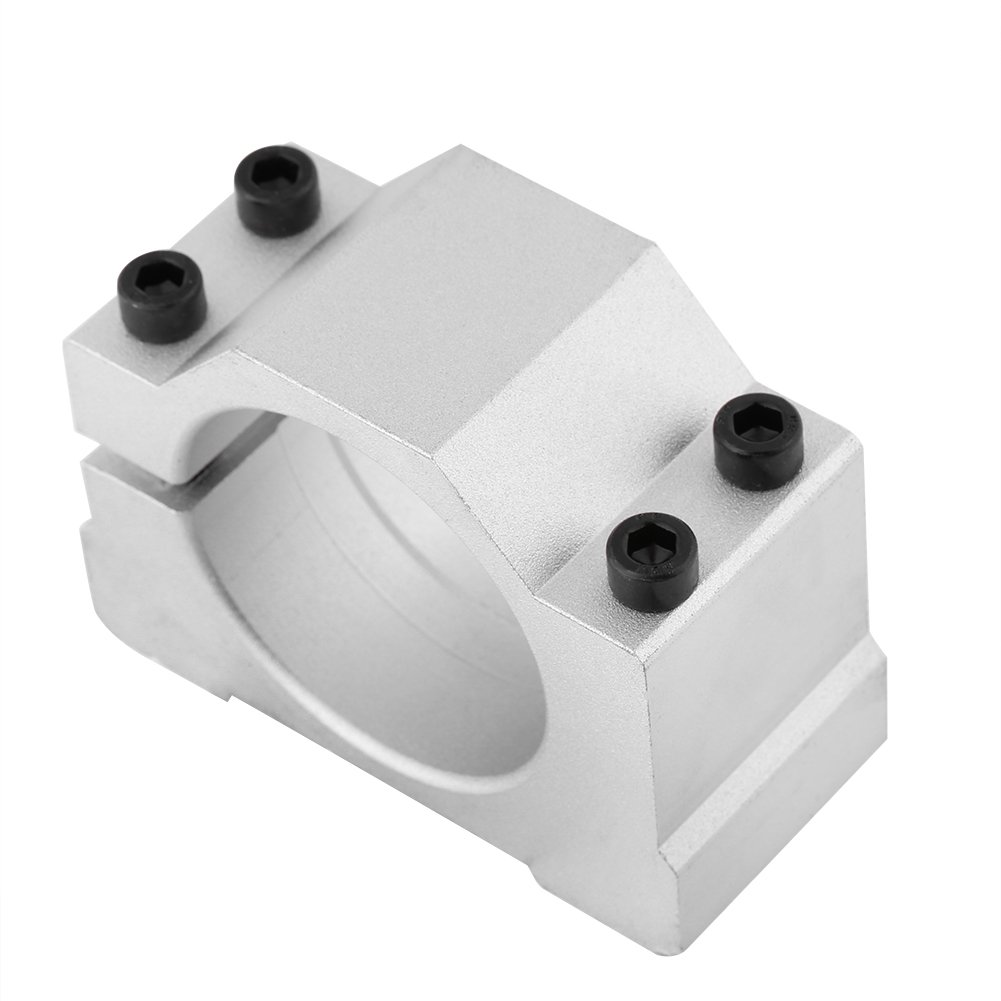 52/65mm Spindle Motor Bracket, Staffe Cnc Spindle Clamp Cast Aluminium Mount Spindle Clamp Bracket for 3 Dimensional printing CNC Engraving Millng Machine (52mm)(52mm/2.0in)